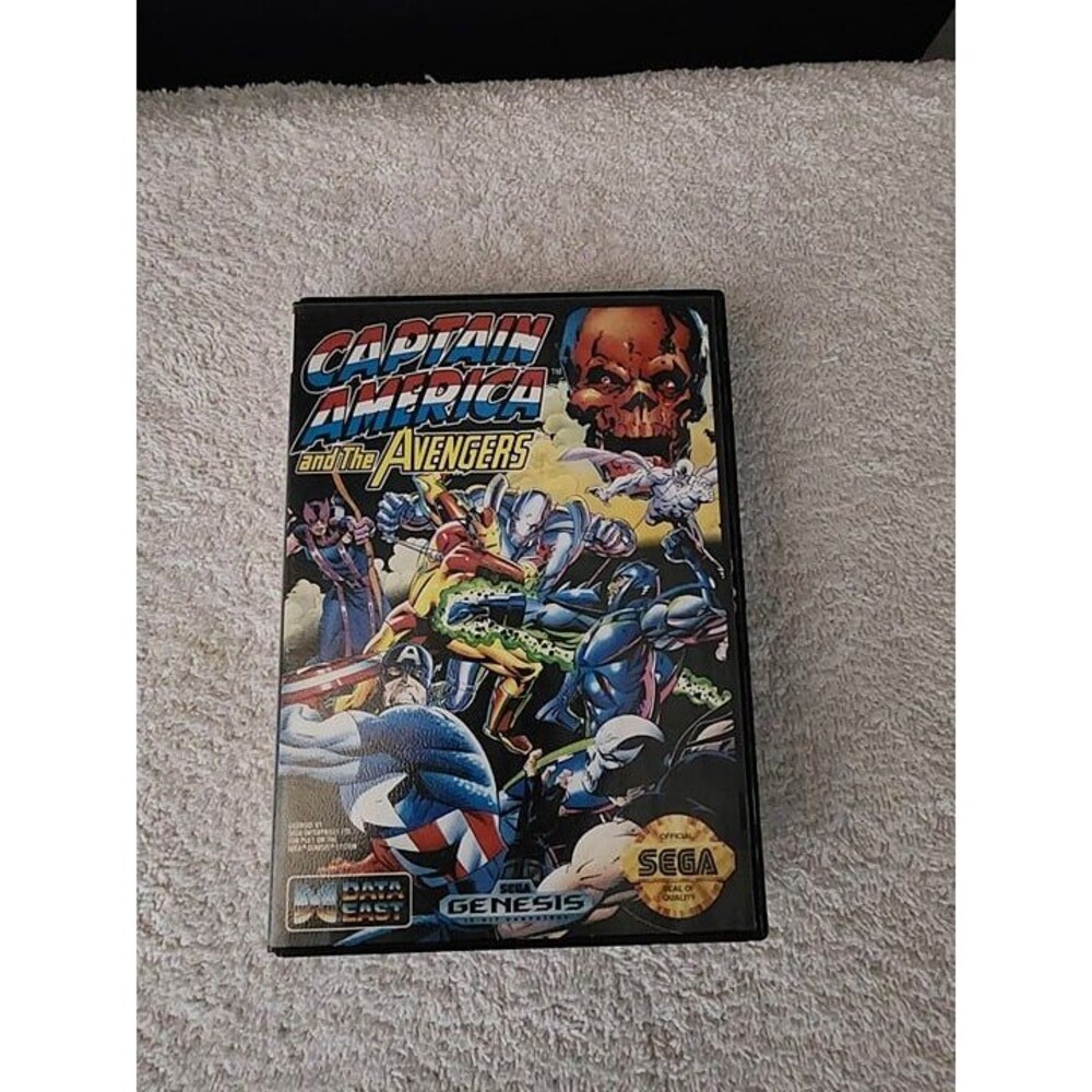 Sega Genesis Captain America and the Avengers